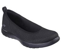 Skechers Femme Slip on Mocassin, Noir, 36 EU