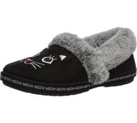 Skechers Femme Slippers, Black, 37 EU
