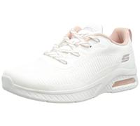 Skechers Femme Squad Air Basket, Tricot Blanc Cassé, 39 EU
