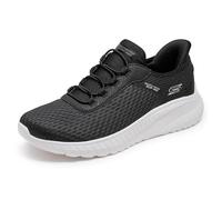 Skechers Femme Squad Chaos Trainer, Black Mesh Trim, 37 EU