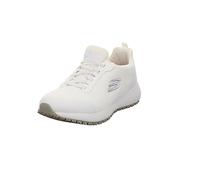 Skechers Femme Squad SR Baskets, White Flat Knit, 40 EU