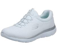 Skechers Espadrilles Summits 12980W - maille blanche, détail argenté - 39 EU Large