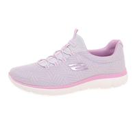 Skechers Femme Summits Lite Basket, Lavender Mesh Trim, 39.5 EU