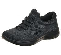 Skechers Femme Summits Basket, Noir/Noir, 37 EU
