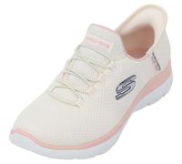 Skechers Femme Summits Basket, Rose Naturel, 38 EU