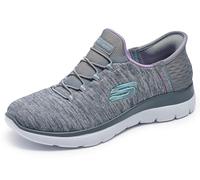 Skechers Femme Summits Dazzling Haze Basket, Gray, 37 EU