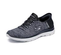 Skechers Women's D'Lites Biggest Fan Fashion Sneaker, Noir/Blanc, 37.5 EU
