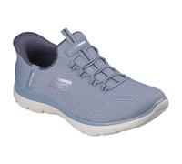 Skechers Femme Summits Dream Chaser Baskets, Slate Mesh/Navy Trim, 38.5 EU
