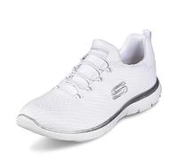 Skechers Baskets Summits Fast Attraction – mesh blanc, détails argentés – Taille 39