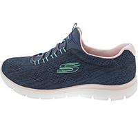 Skechers Femme Summits Fun Flare Chaussures, Bleu Marine, 40 EU