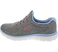 Skechers Femme Summits Fun Flare Chaussures, Gris, 40 EU
