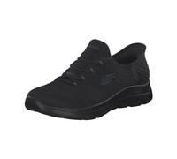 Skechers Femme Summits Slip-ins Racine Accueil Chaussures-femme Baskets-basses, Noir, 40 EU