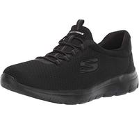 Skechers Femme Summits Top Player Cross-trainer-shoes, Black Mesh Trim, 38.5 EU