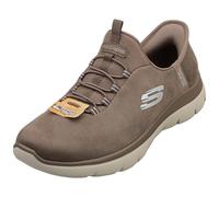 Skechers Baskets Femme Summits Unknown Trail – mesh marron, liseré lavande – 42 EU