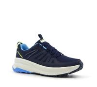 Skechers Femme Switch Back Retourner Les Cascades, Navy Synthetic/Textile/Blue Trim, 36.5 EU