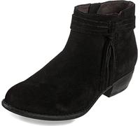Skechers Femme Texas Modern Western Bottes, Black Suede, 41 EU