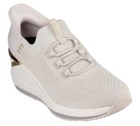 Skechers Femme The Triple Wedge-Dallis Hands Free Slip-ins Basket, Taupe, 41 EU