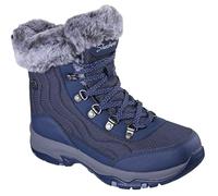 Skechers Femme Trego Stormie Bottine, Navy Nylon/Duraleather, 37 EU