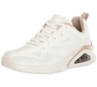 Skechers Femme Tres Uno-AFF-air Moderne Basket, Jardin Opulent Blanc, 38.5 EU
