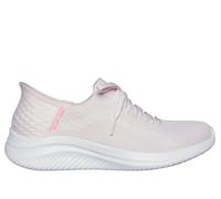 Skechers Femme Ultra Flex 3.0 Brilliant Path Basket, Garniture Textile Rose Clair, 35 EU