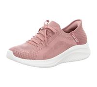 Skechers Femme Ultra Flex 3.0 Brilliant Path Basket, Mauve Knit Pink Trim, 37 EU