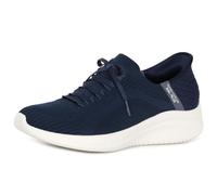 Skechers Femme Ultra Flex 3.0 Brilliant Path Basket, Navy Knit Mint Trim, 43 EU