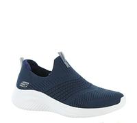 Skechers Femme Ultra Flex 3.0-Classy Charm Basket, Navy Knit/Trim, 36 EU