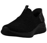 Skechers Femme Ultra Flex 3.0 Classy Charm Trainers, Black, 39 EU