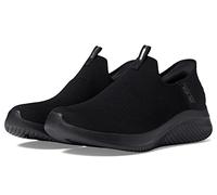 Skechers Femme Ultra Flex 3.0 Cozy Streak Basket, Black Knit Trim, 38.5 EU