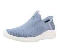 Skechers Femme Ultra Flex 3.0 Easy Win Baskets, Slate Knit/Trim, 37.5 EU