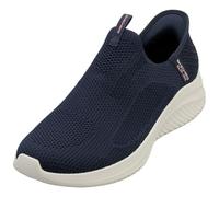 Skechers Femme Ultra Flex 3.0 Easy Win Slip-In ENTRAINEUSE, Navy Knit/Trim, 41 EU