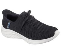 Skechers Femme Ultra Flex 3.0 Elevated Motion Slip-In ENTRAINEUSE, Black Knit/White Trim, 37.5 EU