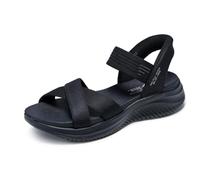 Skechers Femme Ultra Flex 3.0-Never Netter Hands Free Slip-ins Sandale, Black Mesh/Gore, 37 EU