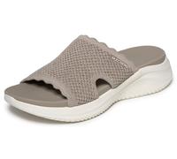 Skechers Femme ULTRA FLEX 3.0 SANDAL BRING IT!, Taupe, 42 EU