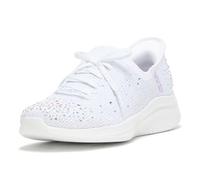 Skechers Femme Ultra Flex 3.0-Twilight Spark Hands Free Slip-ins Basket, Blanc = Blanc, 35 EU