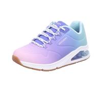Skechers Femme Uno 2-Ondulations de Couleur Basket, Bleu Multicolore, 36 EU