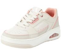 Skechers Femme Uno Court ONU Cour, Natural Leather Coral Duraleather Trim, 39.5 EU