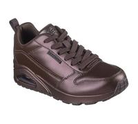 Skechers Femme Uno Galactic Gal, Chocolate Duraleather Jersey, 40 EU