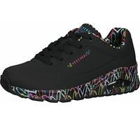 Skechers Femme Uno Loving Love Basket, Noir, 37 EU