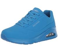 Skechers Femme Uno - Night Shades Basket, Bleu, 37 EU Large