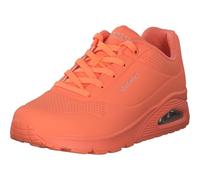 Skechers Femme Uno Night Shades Basket, Orange Orange Durabuck Org, 39 EU