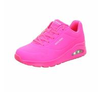 Skechers Femme Uno Night Shades Basket, Rose, 39 EU