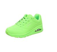 Skechers Femme Uno Night Shades Basket, Vert, 37 EU