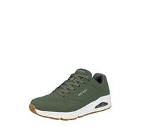 Skechers Femme Uno Night Shades Basket, Vert, 40 EU