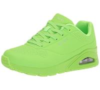 Skechers Femme Uno Night Shades Basket, Vert, 40 EU