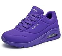 Skechers Femme Uno - Night Shades Basket, Violet Clair, 37 EU