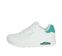 Skechers Chaussures Uno Pop Color Blanc/Bleu Femme 38.5