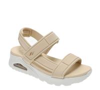 Skechers Femme Uno Sandal Summer Stand2, Natural Nylon, 39 EU
