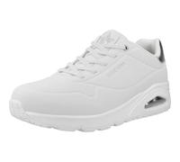 Skechers Femme Uno - Shimmer Away Basket, Blanc, 39 EU