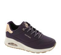 Skechers Femme Uno - Shimmer Away Basket, Violet, 37.5 EU
